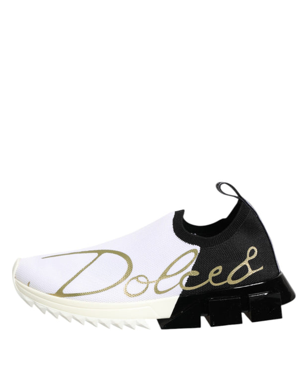 White Black Low Top Sorrento Sneakers Shoes