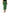 Green Cotton High Waist Cargo Trouser Pants