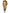 Gold Hooded Puffer Quilted Full Zip Jacket