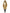 Gold Hooded Puffer Quilted Full Zip Jacket