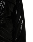 Polyester Black Quilted Puffer Coat  Jacket