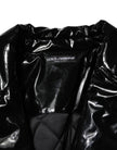 Polyester Black Quilted Puffer Coat  Jacket