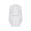 Abelia Laminated Mini Dress