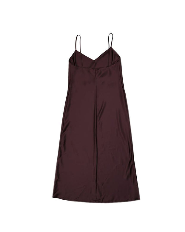 Acacia Satin Slip Midi Dress