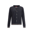 Black Cotton Cardigan