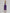 Purple DG Logo Leather Gold Tone Metal Keyring Keychain