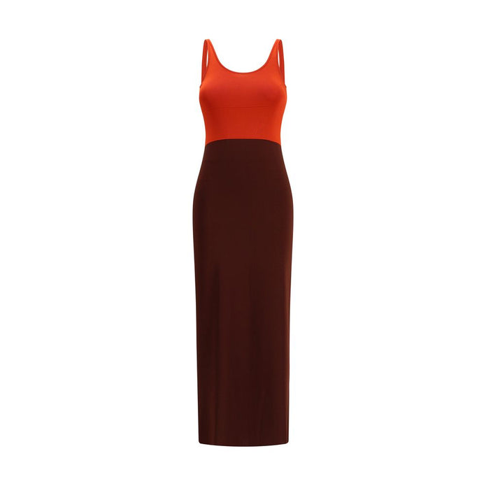 Multicolor Viscose Casual Dress