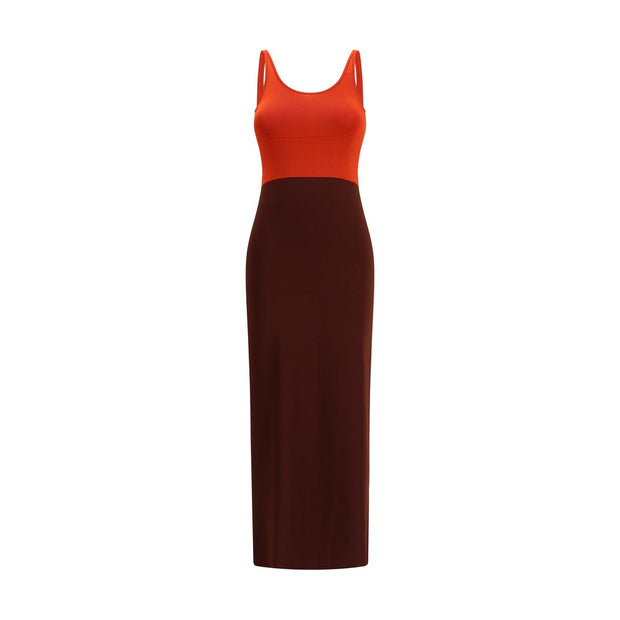 Multicolor Viscose Casual Dress
