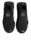 Black Slip On Wave Low Top Men Sneaker Shoes