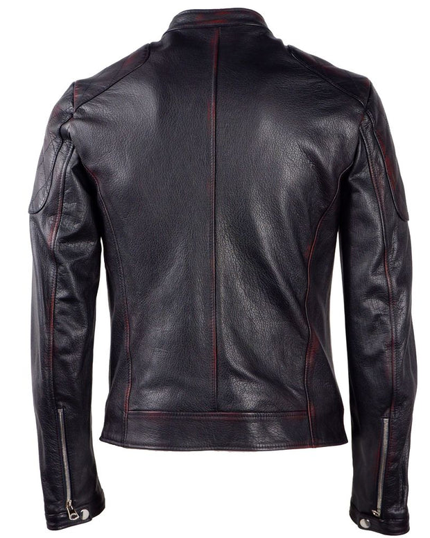 Black Goatskin Men Jacket