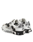 White Portofino Crystal Sneakers  Shoes