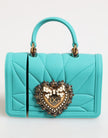 Turquoise Silicone Devotion Heart Cover Bag Airpods Case