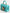 Turquoise Silicone Devotion Heart Cover Bag Airpods Case