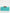Turquoise Silicone Devotion Heart Cover Bag Airpods Case