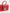 Red Silicone Devotion Heart Cover Bag Women Airpods Case