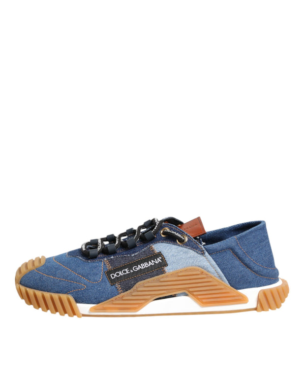 Blue Lace Up Low Top NS1 Sneakers Shoes