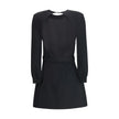 Sablè mini Dress with cut nude back