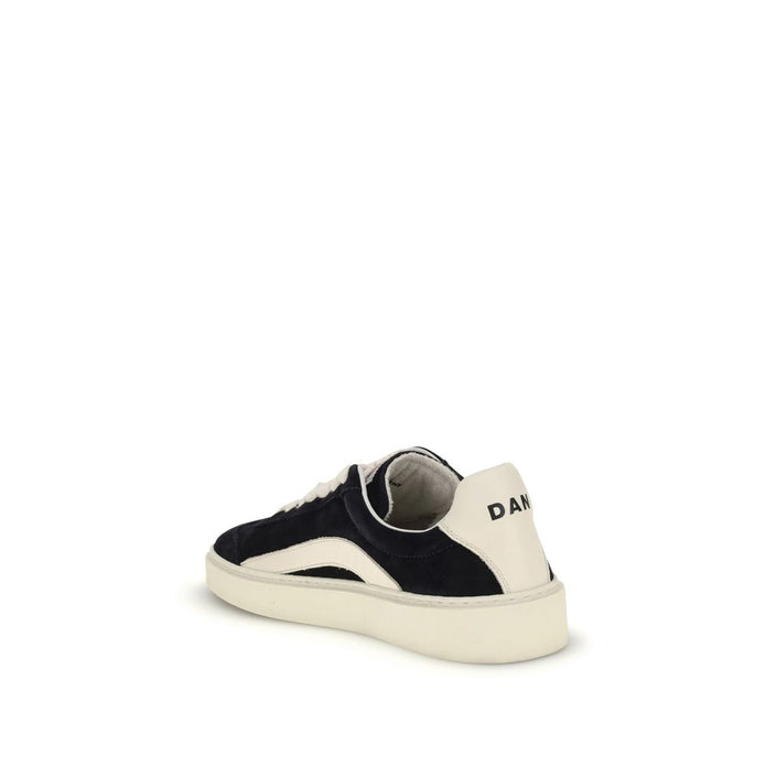 Black Calf Leather Bos Taurus Low Top Sneakers
