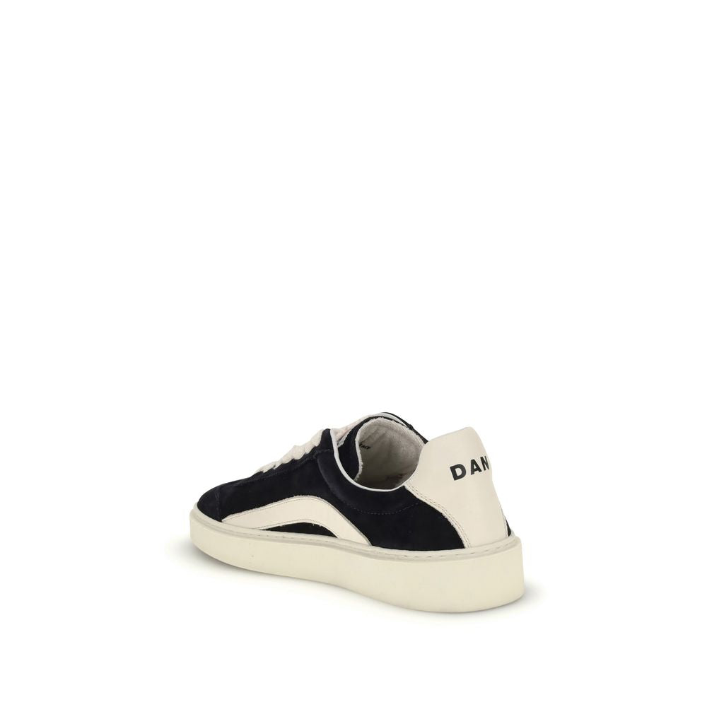Black Calf Leather Bos Taurus Low Top Sneakers
