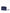 Metal blue GT patent leather bag with chain