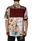 Multicolor Shell Print Hawaii Casual Shirt