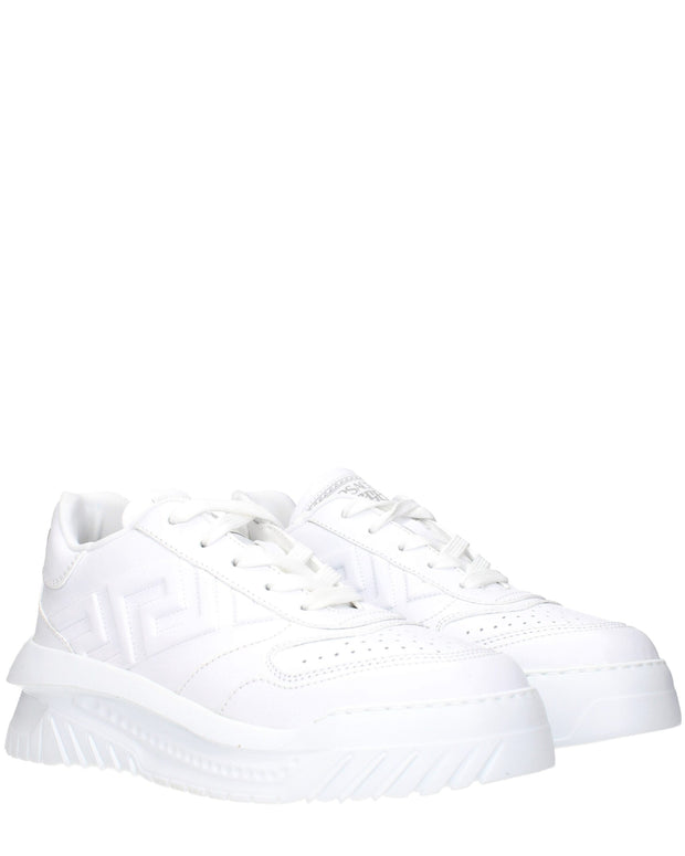 White Leather Sneakers