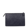Blue Leather Clutch Bags
