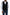 Black Wool Men Formal Waistcoat Vest
