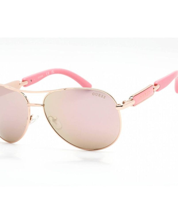 Gray Metal Sunglasses