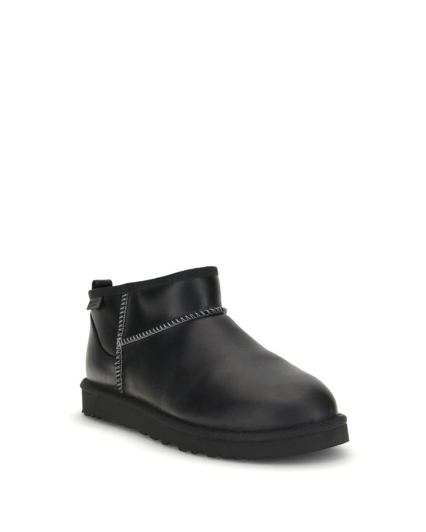 Ultra mini leather snow Boots