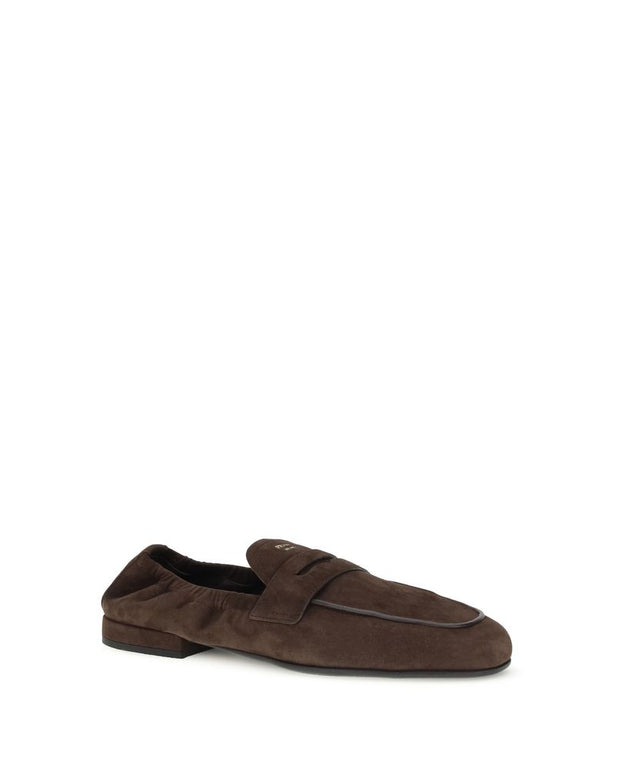 Suede Shuffle Loafers