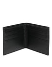Black Exotic Leather Bifold Card Holder Men Wallet