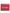 Red Leather Bold Logo Print Trifold Card Holder Wallet