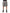 Light Gray Nylon Elastic Waist Shorts Swimwear