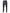 Blue Silver Shiny Silk Skinny Men Trouser Pants