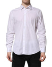 White Cotton STAFF Long Sleeves Forma Shirt