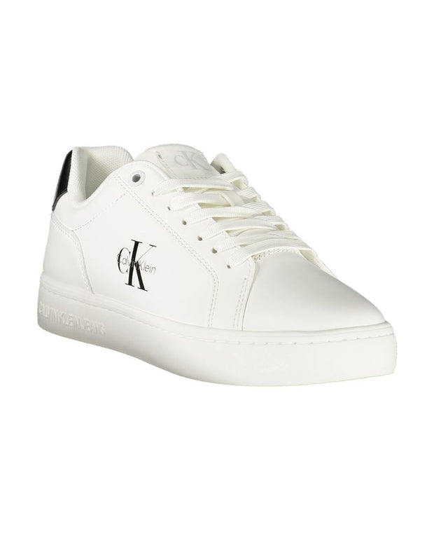 White Leather Women Sneaker