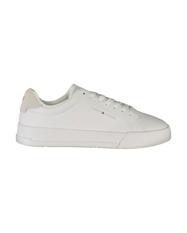 White Leather Men Sneaker