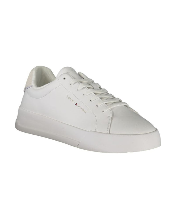 White Leather Men Sneaker