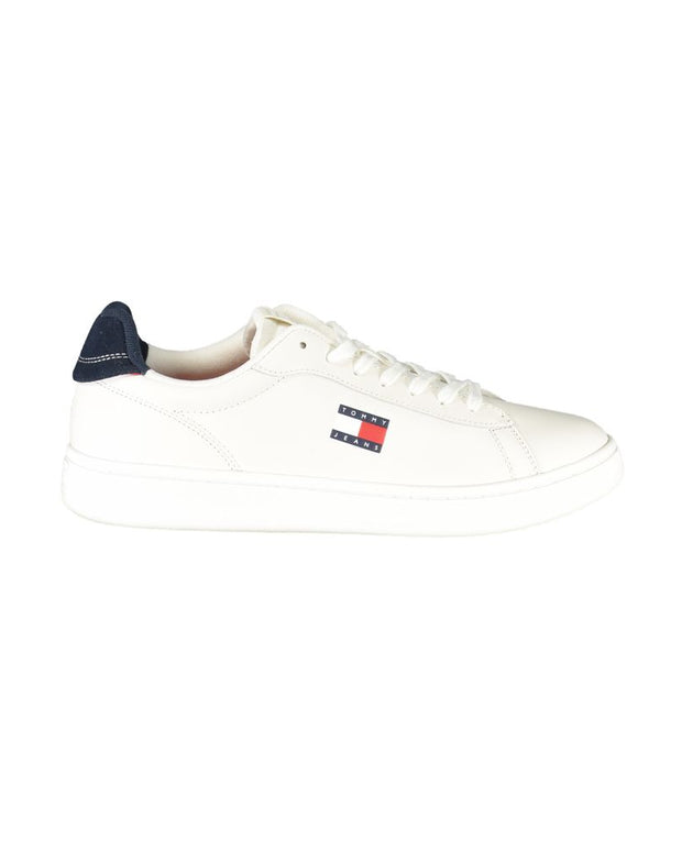 White Leather Men Sneaker