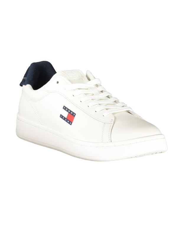 White Leather Men Sneaker