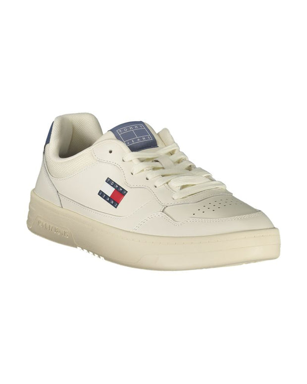 White Leather Men Sneaker