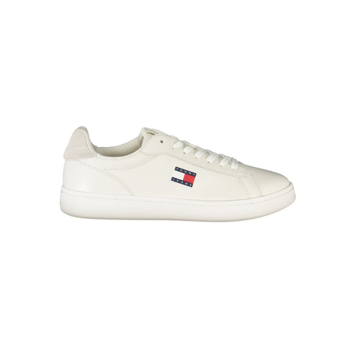 White Leather Men Sneaker