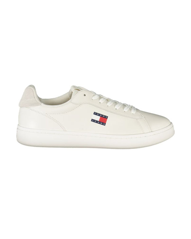 White Leather Men Sneaker