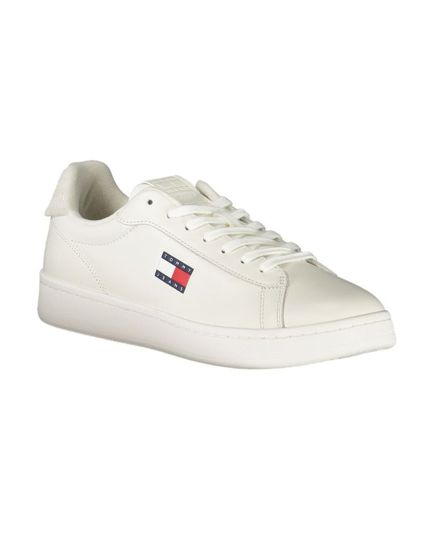 White Leather Men Sneaker