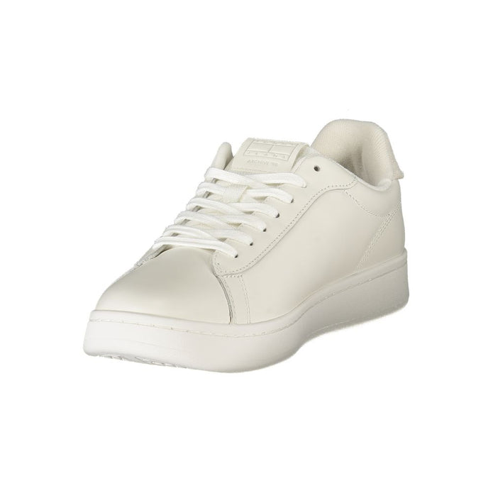 White Leather Men Sneaker