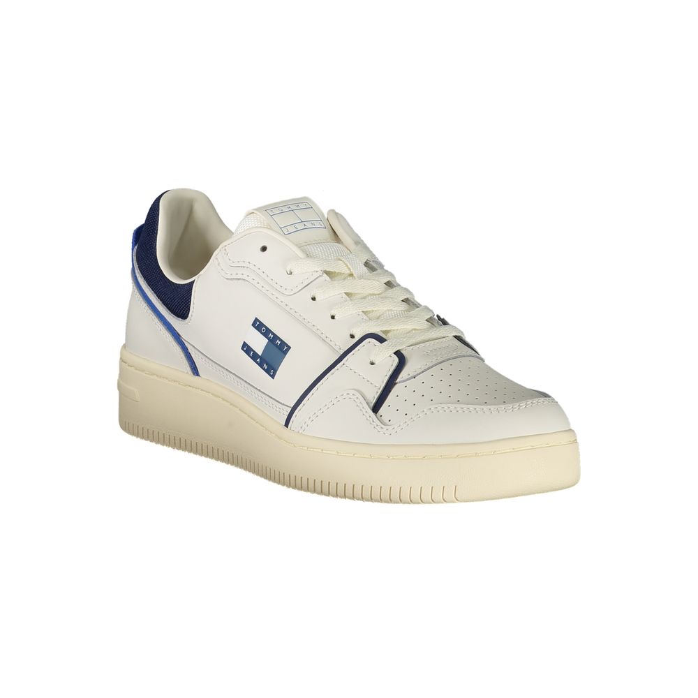 White Leather Men Sneaker