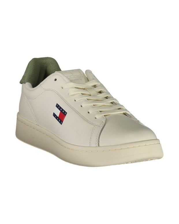 White Leather Men Sneaker