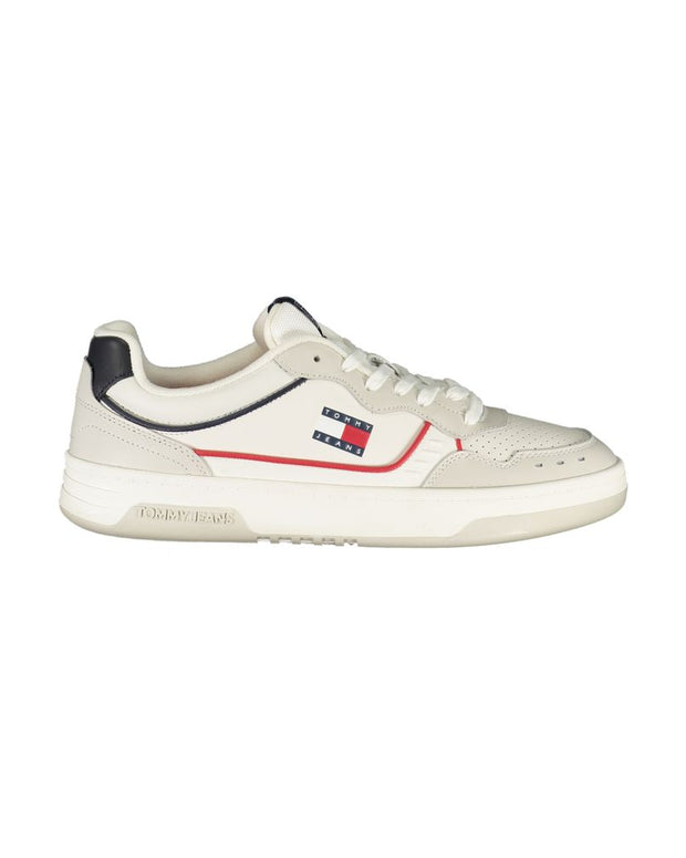 White Leather Men Sneaker