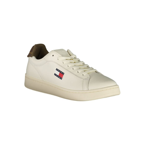 White Leather Men Sneaker
